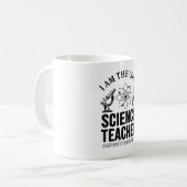 Geschenk für coole Wissenschaftslehrer Kaffeetasse (Vorderseite Links)