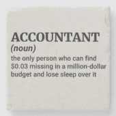 Geschenk für CPA Steinuntersetzer (Vorderseite)