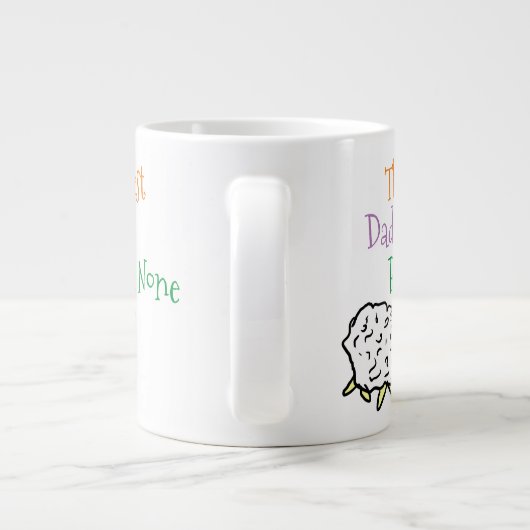 Geschenk für Daddy - Beste Daddy-Riesenkaffee-Tass Jumbo-Tasse (Rückseite)