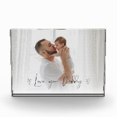 Geschenk für das Foto Collage des Vaters (Vorderseite)