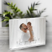 Geschenk für das Foto Collage des Vaters