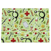 Geschenk für das Gesundheitswesen Große Geschenktüte (Vorderseite)