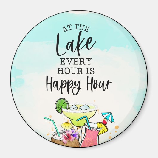 Geschenk für das Lake House Magnet (Vorne)