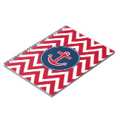 Geschenk für das Nautic Anchor School Notebook Notizblock (Linke Seite)