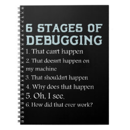 Geschenk für das Programmieren von Debugdateien  Notizblock