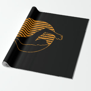 Geschenk für das Schwimmbad Geschenkpapier