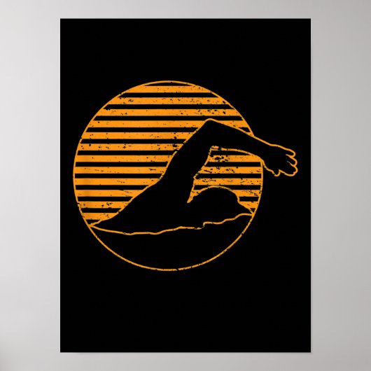 Geschenk für das Schwimmbad Poster (Vorne)