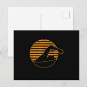 Geschenk für das Schwimmbad Postkarte (Vorne/Hinten)
