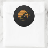 Geschenk für das Schwimmbad Runder Aufkleber (Tasche)