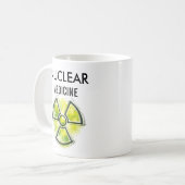 Geschenk für das Team der Nuklearmedizin-Technolog Kaffeetasse (Vorderseite Links)