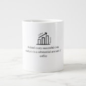 Geschenk für Datenanalytiker Jumbo-Tasse (Vorderseite)