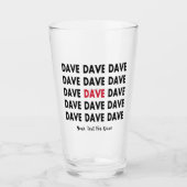 Geschenk für Dave Glas (Vorderseite)