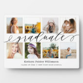 Geschenk für den Abschluss | Abschluss - FotoColla Fotoplatte (Vorderseite)