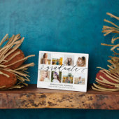 Geschenk für den Abschluss | Abschluss - FotoColla Fotoplatte (Seite)