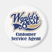 Geschenk für den Agent des Kundenservice Magnet (Vorne)