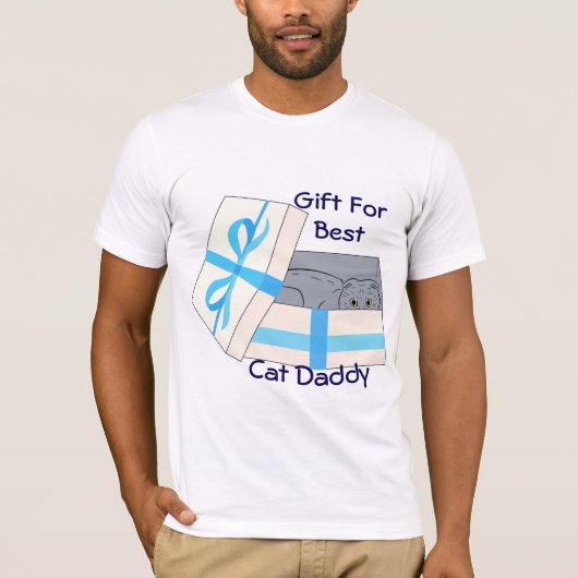 Geschenk für den besten Cat Daddy Short Sleeve T - T-Shirt (Vorderseite)