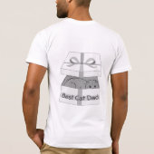 Geschenk für den besten Cat Daddy Short Sleeve T - T-Shirt (Rückseite)