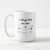 Geschenk für den besten Freund Ich wünschte, Sie l Kaffeetasse (Links)