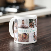 Geschenk für den besten Vater je Familie Foto Coll Kaffeetasse