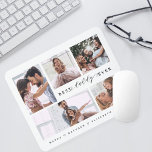 Geschenk für den besten Vater je Moderne Familienf Mousepad<br><div class="desc">Zeigen Sie Ihrem phantastischen Papa, wie wunderbar und lieblich er ist mit unserem stilvollen "Best Vater Ever" Custom 5 Foto Collage Maus-Pad. Das Design bietet "Best Vater Ever" im stilvollen schwarzen Typografie-Design und ist mit 5 eigenen Fotos für die ganze Familie abgestimmt. Großartiges Geschenk für den Tag des Vaters, Geburtstag,...</div>