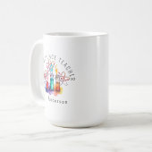 Geschenk für den besten Wissenschaftslehrer Kaffeetasse (Vorderseite Links)