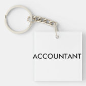 Geschenk für den Buchhalter Schlüsselanhänger (Vorderseite)