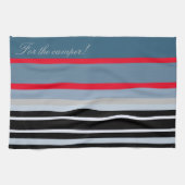 Geschenk für den Camper Geschirrtuch (Horizontal)
