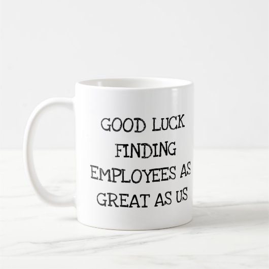 Geschenk für den Chef-Manager, der Abschied von ei Kaffeetasse (Links)