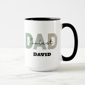 Geschenk für den Coolsten Vater Personalisierter N Tasse