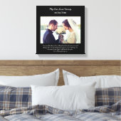 Geschenk für den Ehemann Leinwanddruck (Insitu (Schlafzimmer))