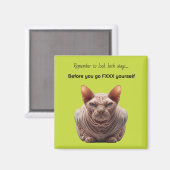 Geschenk für den Ex Magnet (Vorderseite/Rückseite)