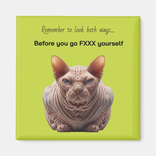 Geschenk für den Ex Magnet (Vorne)