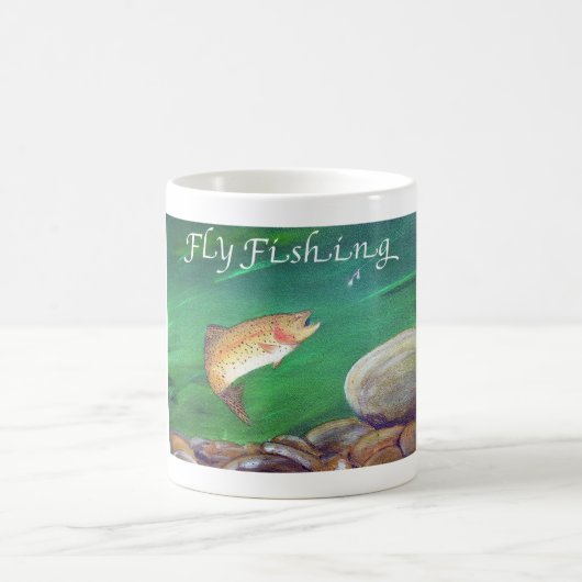 Geschenk für den Fischfang Kaffeetasse (Mittel)
