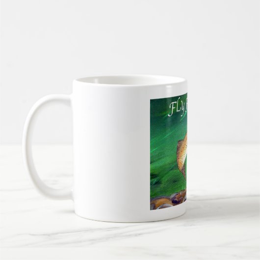 Geschenk für den Fischfang Kaffeetasse (Links)