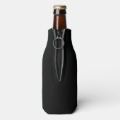 Geschenk für den Fischfisch; Fisch; Fischer; Vater Flaschenkühler (Flasche Rückseite)