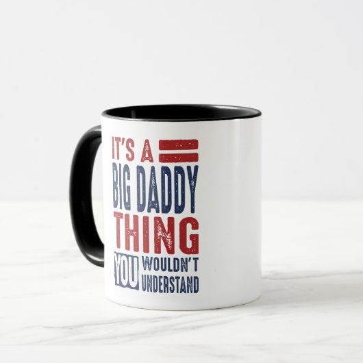Geschenk für den Großen Daddy Tasse (Vorderseite Links)