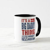 Geschenk für den Großen Daddy Tasse (VorderseiteRechts)