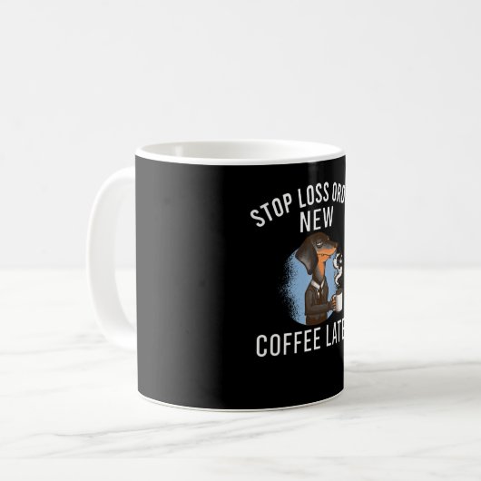 Geschenk für den Handel Kaffeetasse (Vorderseite Links)