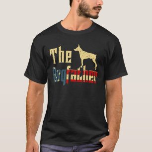 Geschenk für den Hundevater zum Vatertag Dobermann T-Shirt