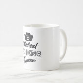 Geschenk für den ICD-Programmierer der Queen Kaffeetasse (VorderseiteRechts)