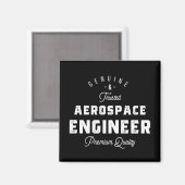 Geschenk für den Luftfahrtingenieur Magnet (Vorderseite/Rückseite)