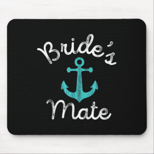 Geschenk für den nautischen Junggeselinnen-Abschie Mousepad