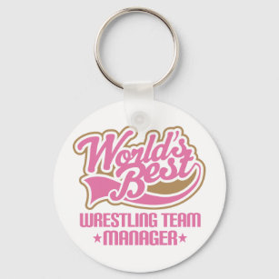 Geschenk für den niedlichen Wrestling Team Manager Schlüsselanhänger