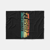 Geschenk für den okayesten Kletterer Fleecedecke (Vorderseite (Horizontal))