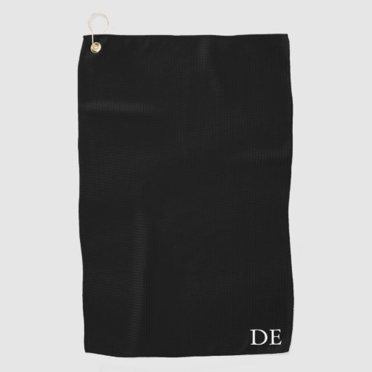 Geschenk für den personalisierten Monogramm-Trauze Golfhandtuch (Vorderseite)