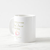 Geschenk für den Ruhestand eines Arztes Die Legend Kaffeetasse (Vorderseite Links)