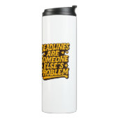 Geschenk für den Ruhestand eines Bürovorstehers im Thermosbecher (Nach links gedreht)