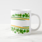 Geschenk für den St. Patrick-Tag Jumbo-Tasse (Rechts)