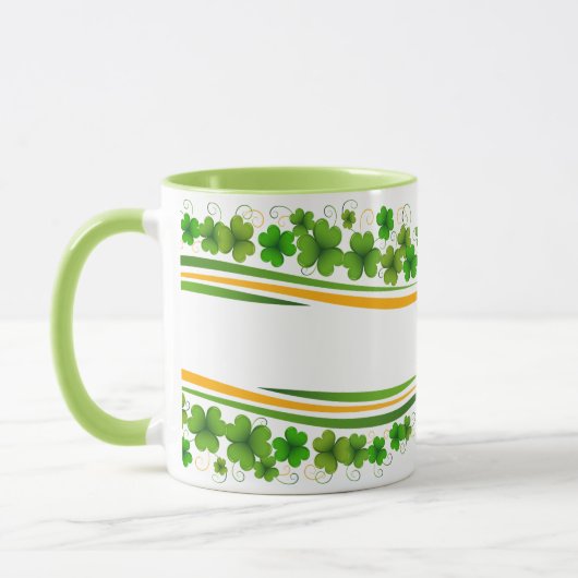 Geschenk für den St. Patrick-Tag Tasse (Links)