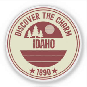  Geschenk für den Staat Idaho - Landschaft  Aufkleber